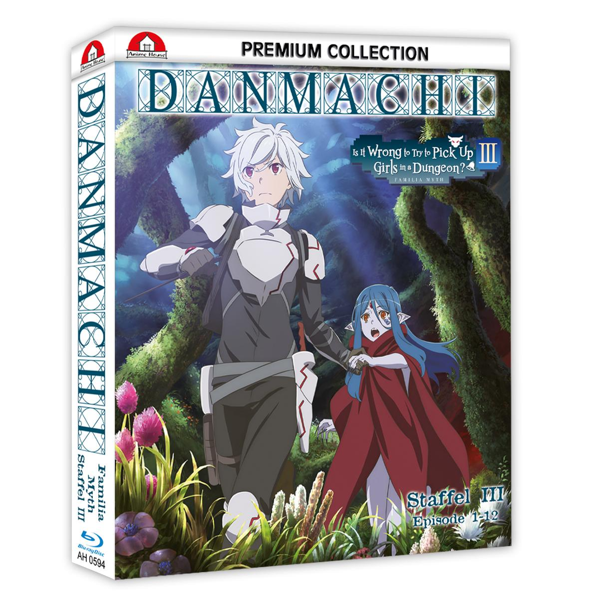 Eine Box-Set einer japanischen Anime-Serie mit zwei Charakteren.
