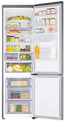 Lodówka SAMSUNG RB38C635ES9/EF 203cm Stal nierdzewna No Frost All-Around Cooling