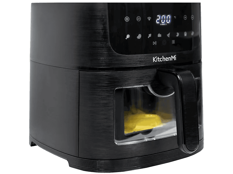 KITCHEN MI Air Fryer 6l Fritöz Siyah_1