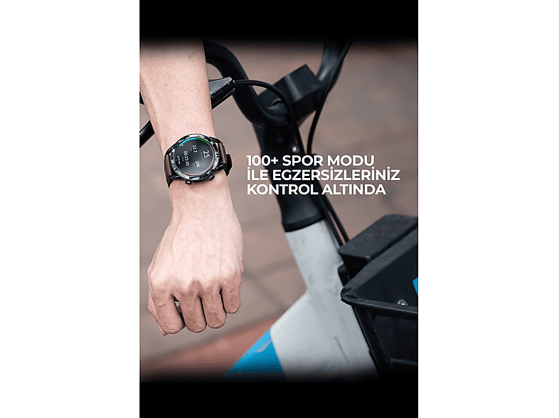 HAVIT M9030 Pro 46mm Amoled Ekran Akıllı Saat Siyah_4