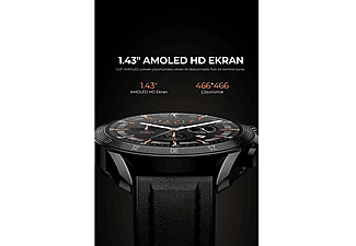 HAVIT M9030 Pro 46mm Amoled Ekran Akıllı Saat Siyah_5