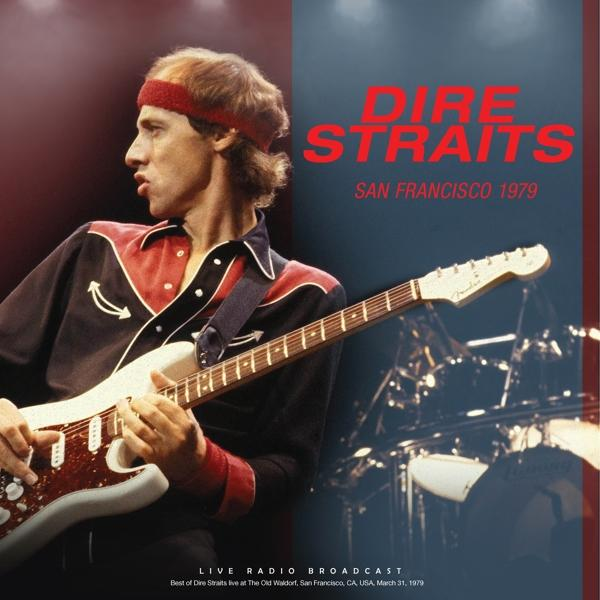 A Dire Straits koncertalbum borítója. Egy férfi gitározik. A háttér piros és kék.