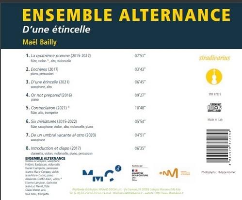 CD-Cover mit Titel, Interpret, Liedliste und Logos.