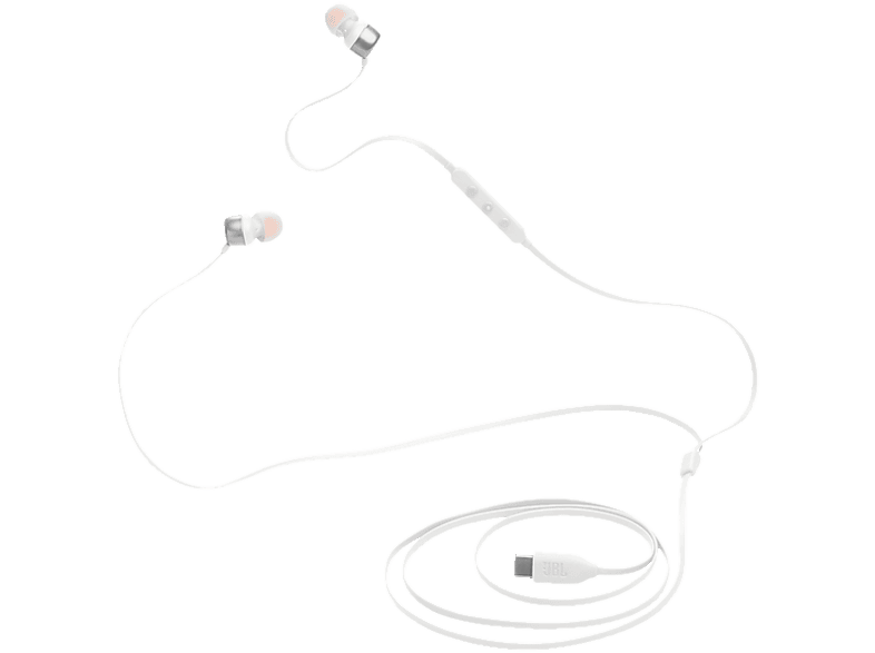 JBL Tune 310C USB In-Ear-Kopfhörer, Weiß — Foto 5 von 5