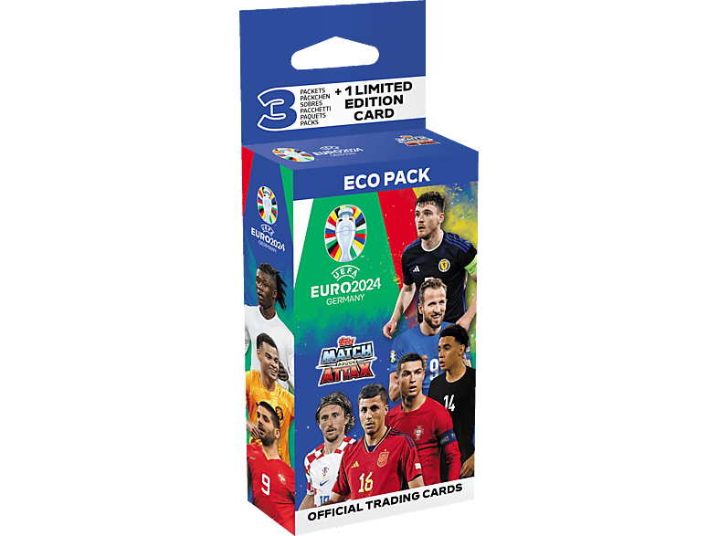 TOPPS EURO 2024 MATCH ATTAX ECO PACK Sammelkarten