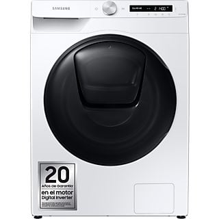 Lavadora secadora - Samsung WD80T554DBW/S3, 8kg, 5 Kg, 1400 rpm, AddWash, IA con SmartThings™, Blanco