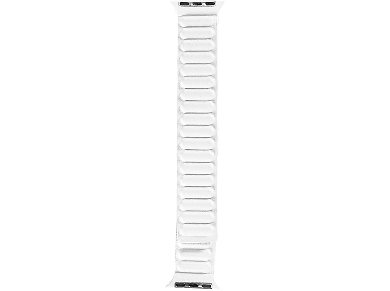 Correa - Friendly License Eslabones, Cierre Magnético, Para Apple Watch 38/40/41 mm, Blanco