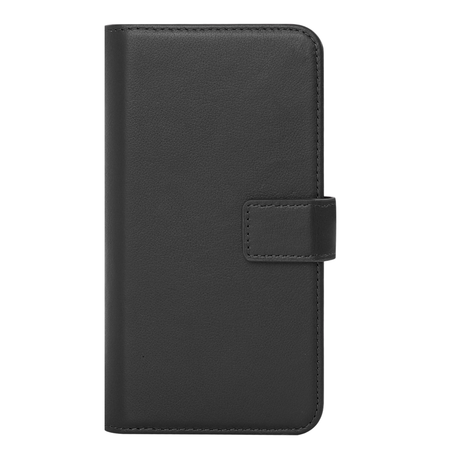 Caseuals Genuine Leather Wallet Bookcase Telefoonhoesje Voor Samsung Galaxy A55 5g Zwart