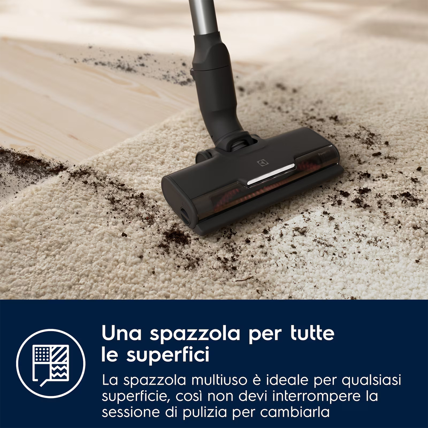 Cyansharp Aspirapolvere Senza Fili, 28KPA Aspirapolvere Potente, 6-in-1