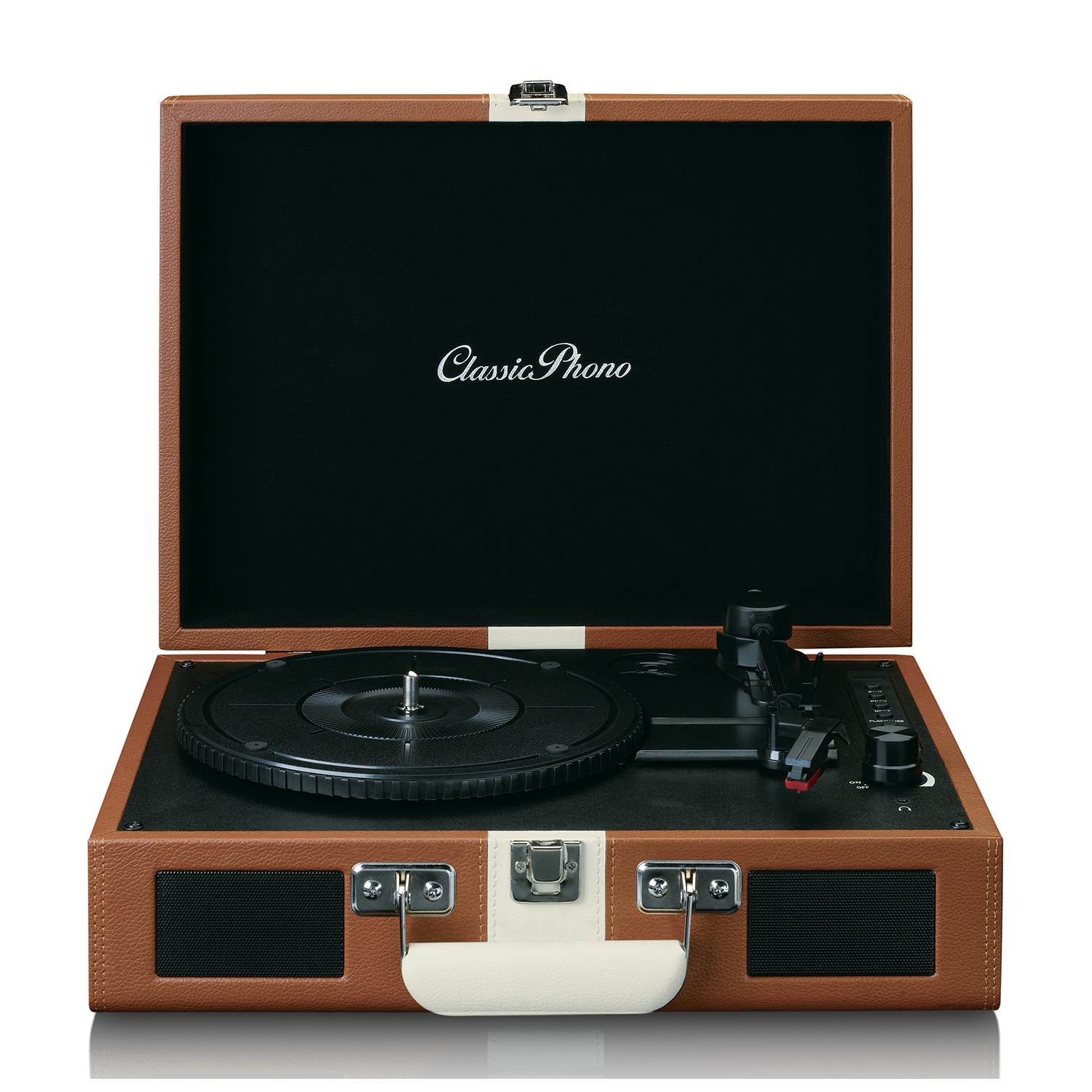 Giradischi Lenco Tt-120Bnwh Brown-White