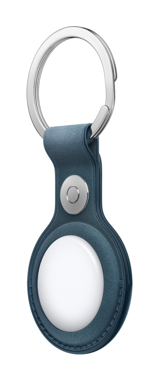 OUTLET Brelok APPLE z tkaniny FineWoven do AirTaga Głębia oceanu 