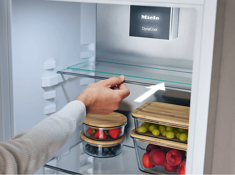 MIELE K 7747 D Kühlschrank (294 l, D, 1770 mm hoch}, Weiß)