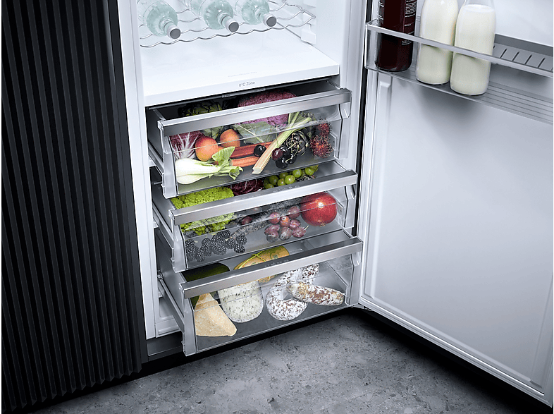MIELE K 7747 D Einbaukühlschrank (294 l, D, 1770 mm hoch, Weiß)