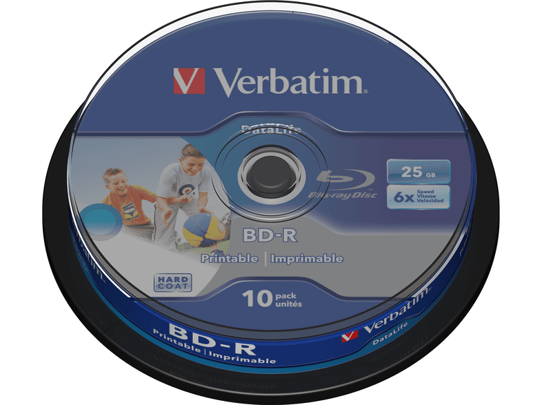 VERBATIM BD-R SL Datalife 25GB 10er Spindel 43804 — Foto 5 von 5