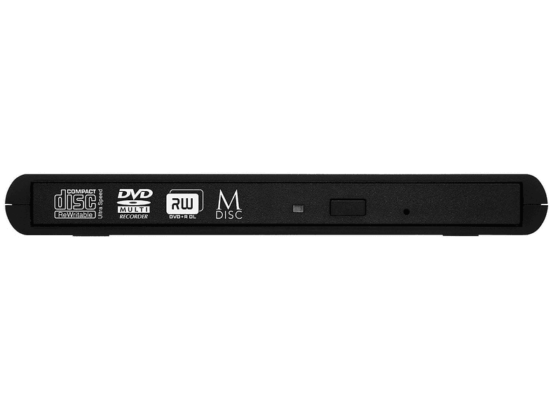 VERBATIM DVD Brenner External Slimline, USB 2.0 (98938); CD-/DVD Brenner — Foto 4 von 5