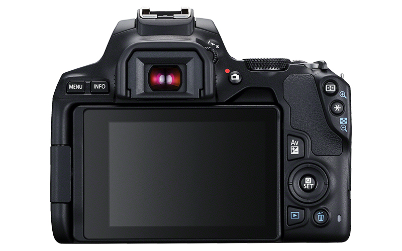 CANON EOS 250D Spiegelreflexkamera mit Objektiv EF-S 18-55mm 4.0-5.6 IS STM, schwarz (3454C002)