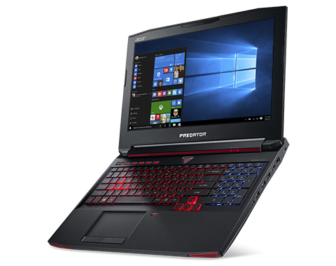 ACER Gaming Notebook Predator 17 G5-793-73BM (NH.Q1HEG.005) Gaming-Notebook, 17,3 Zoll, Full-HD, Intel® Core™ i7-6700HQ Prozessor
(6M Cache, bis zu 3.50 GHz), 16 GB, 2000 GB HDD + 512 GB SSD