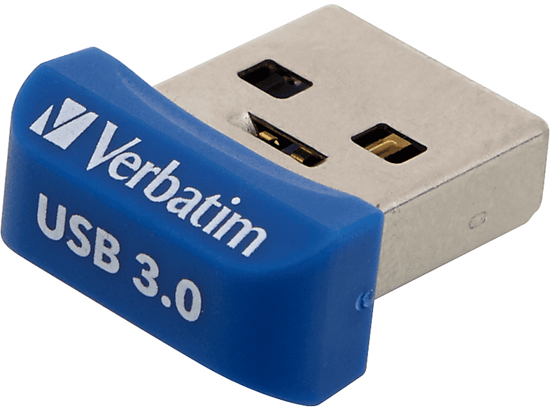 VERBATIM 32GB Store 'n' Stay nano USB-Stick, USB-A 3.2 Gen1, R80/W25, Blau — Foto 4 von 5