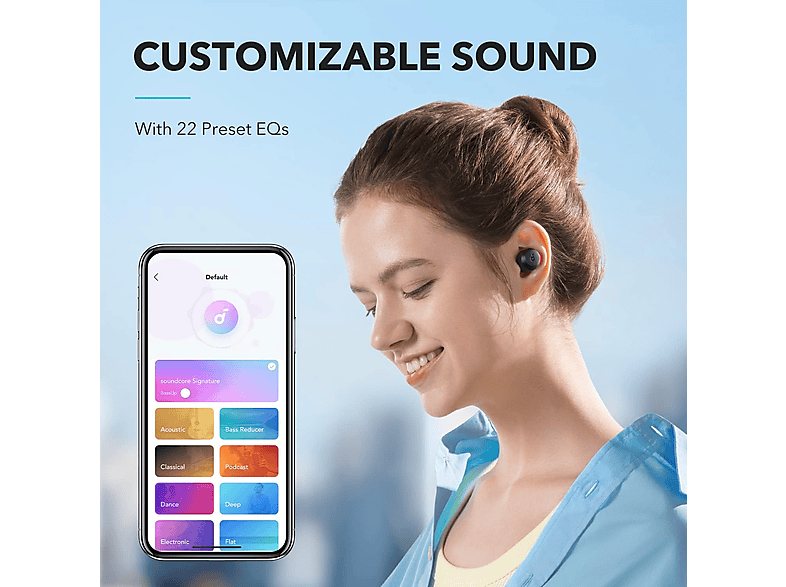 ANKER Soundcore A20i TWS Bluetooth Kablosuz Kulak İçi Kulaklık Siyah_1