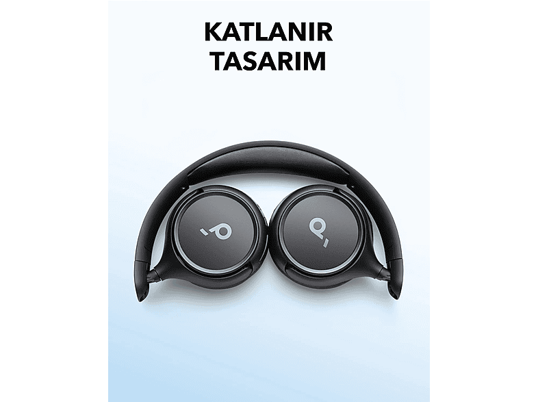 ANKER Soundcore H30i Kulak Üstü Bluetooth Kulak Üstü Kulaklık Siyah_5