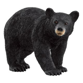 SCHLEICH Wild Life: orso nero americano - Personaggio gioco (Nero)