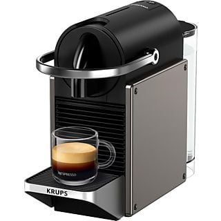 KRUPS Pixie Redesign - Macchina da caffè Nespresso® (Titano)