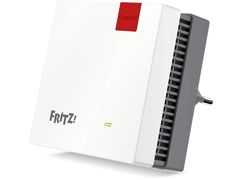 AVM FRITZ!Repeater 1200 AX, Wi-Fi 6, WLAN Mesh, Weiß/Rot; WLAN Repeater