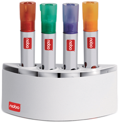 NOBO Mágneses tolltartó, 4db marker tárolására (8018500)