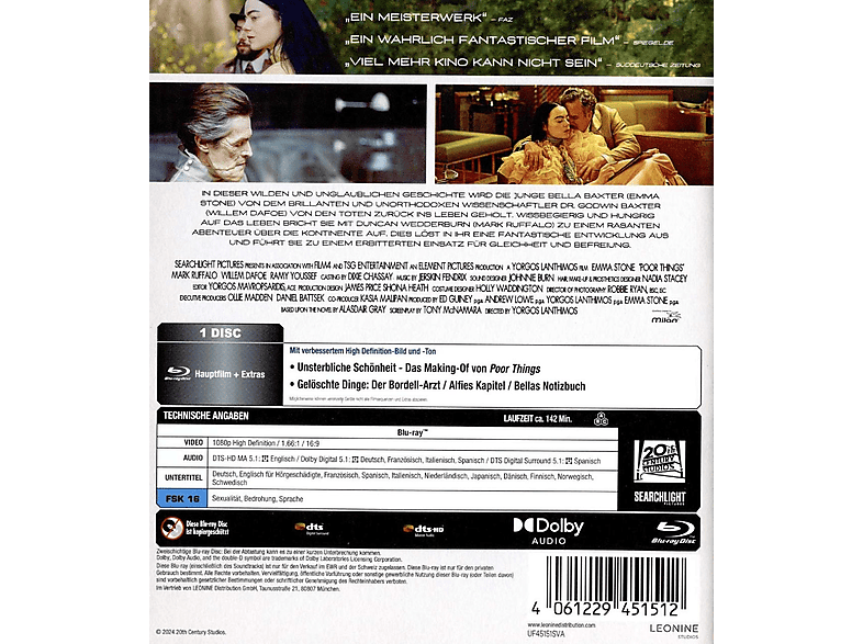 Thumbnail - Poor Things Blu-ray