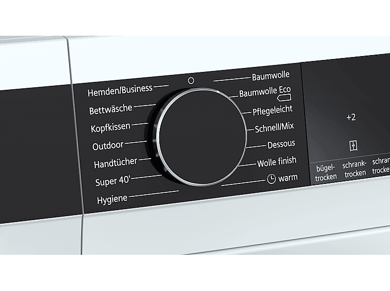 SIEMENS WQ33G2D40 Wärmepumpentrockner iQ500 (8,0 kg, weiß)