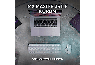 LOGITECH MX Keys S Gelişmiş Kablosuz Klavye (Türkçe Tuş Dizimi) Siyah_5