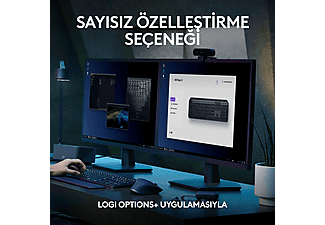 LOGITECH MX Keys S Gelişmiş Kablosuz Klavye (Türkçe Tuş Dizimi) Siyah_6