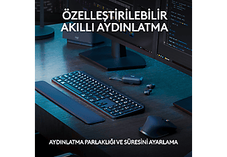 LOGITECH MX Keys S Gelişmiş Kablosuz Klavye (Türkçe Tuş Dizimi) Siyah_7