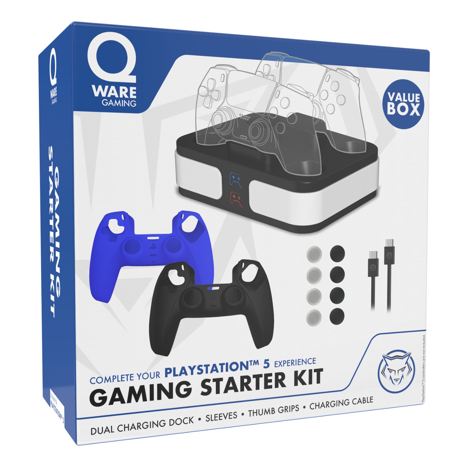 Qware PS5 Gaming Starter Kit afbeelding
