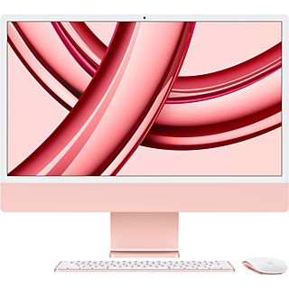 Apple iMac (2023) MQRD3Y/A, 24" Retina 4.5K, Chip M3, CPU de 8 núcleos, GPU de 8 núcleos, 16GB de RAM, 1TB de SSD, Gigabit Ethernet, Rosa