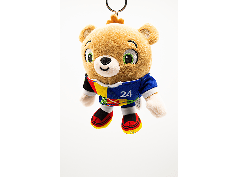 UEFA Euro 2024 Schlüsselanhänger Germany Logo - Offizielle Lizenzware Aus PVC