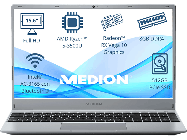 Portátil | Medion Akoya MD62428