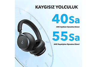 ANKER Space One Bluetooth Kulak Üstü Kulaklık Siyah_1