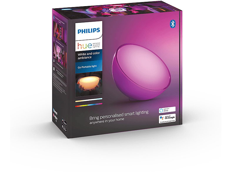 Thumbnail - PHILIPS Hue Go Bluetooth Tischleuchte Mehrfarbig