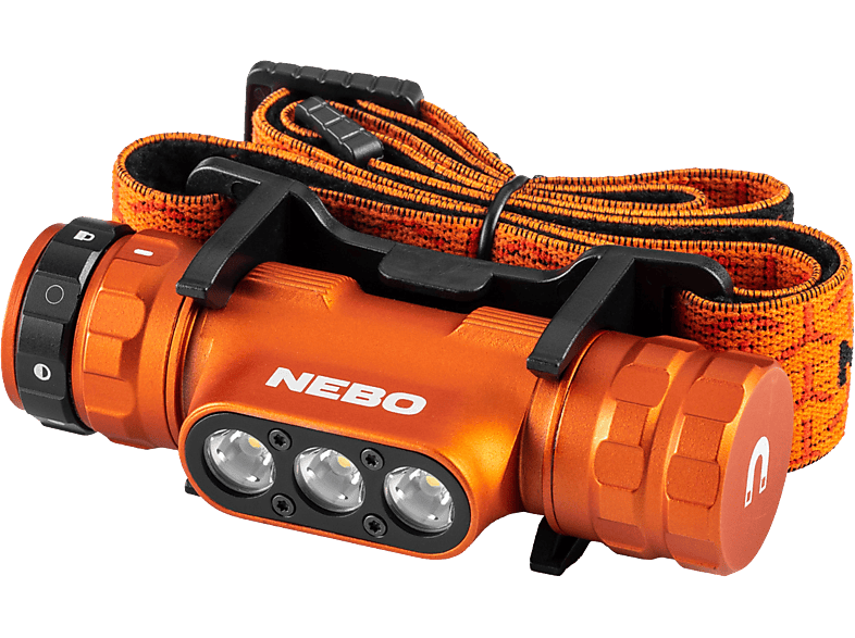 Nebo Taschen- und Stirnlampe Master-Serie HL1000; Taschenlampe
