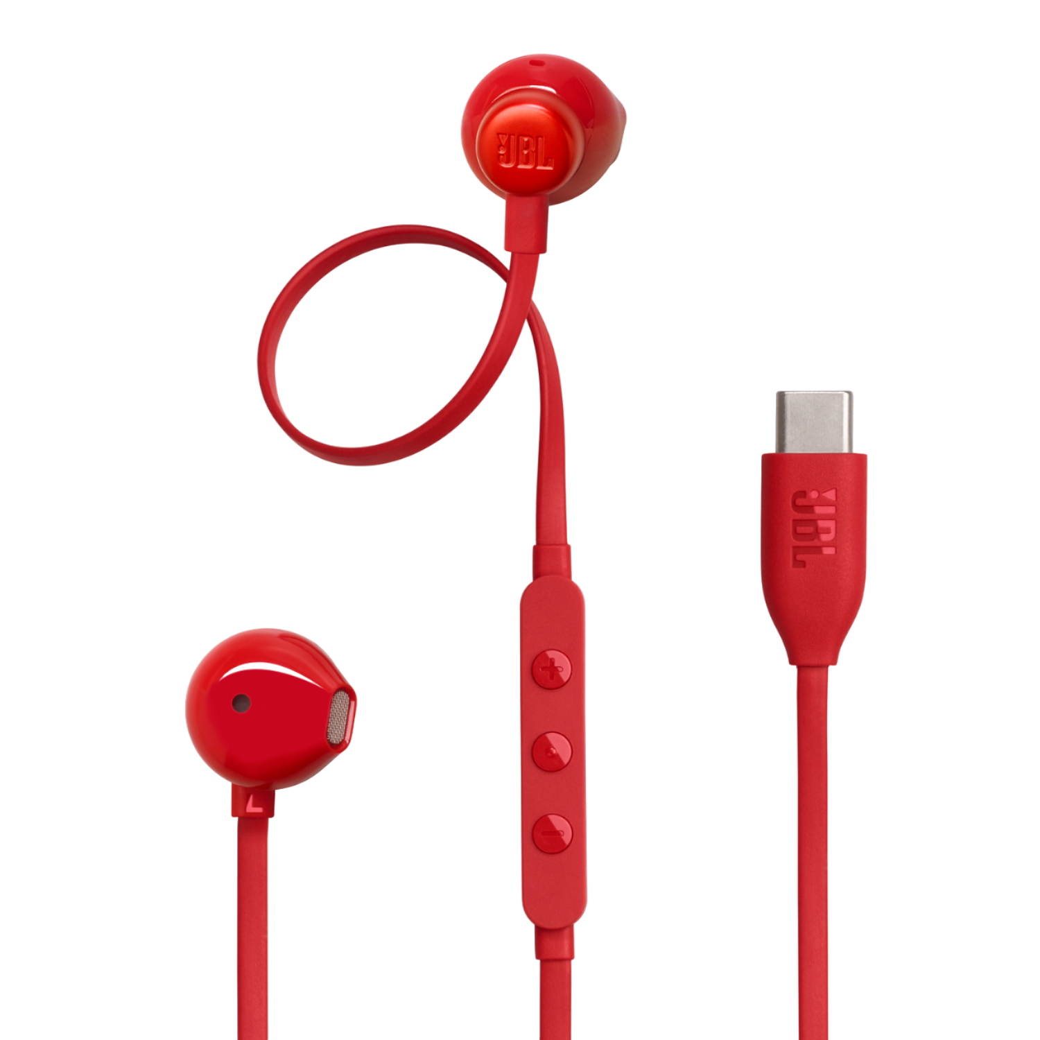 JBL Tune 305C USB-C Oordopjes Rood afbeelding