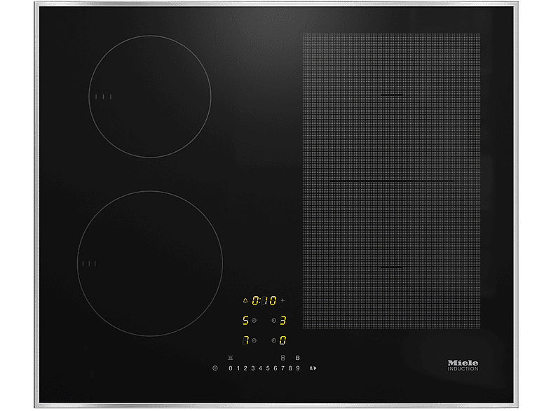 Piano Cottura A Induzione Miele KM 7466 FR 125Y, 4 zone cottura, 62,6 cm x 52,6