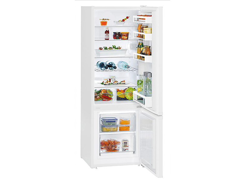 LIEBHERR CUe 2831-26 Kühlgefrierkombination (E, 265 l, 1612 mm hoch, Weiß)