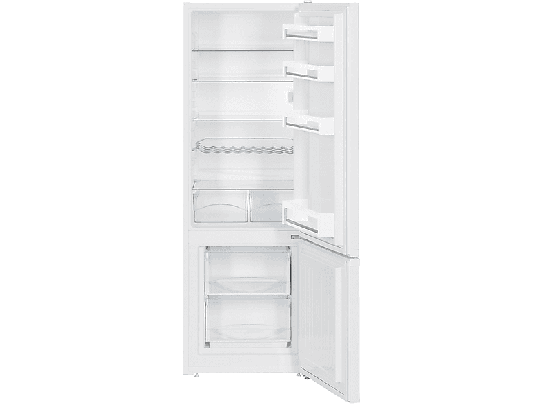 LIEBHERR CUe 2831-26 Kühlgefrierkombination (E, 265 l, 1612 mm hoch, Weiß)