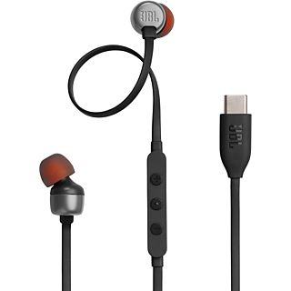 JBL Tune 310C USB-C Oordopjes Zwart