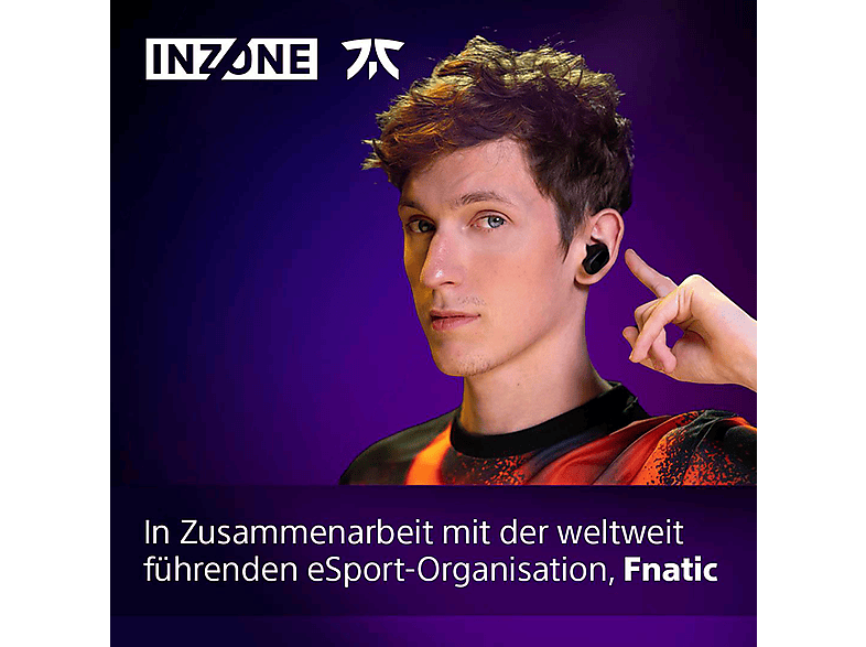 SONY INZONE Buds - True Wireless Noise Cancelling Gaming, In-ear Kopfhörer Schwarz