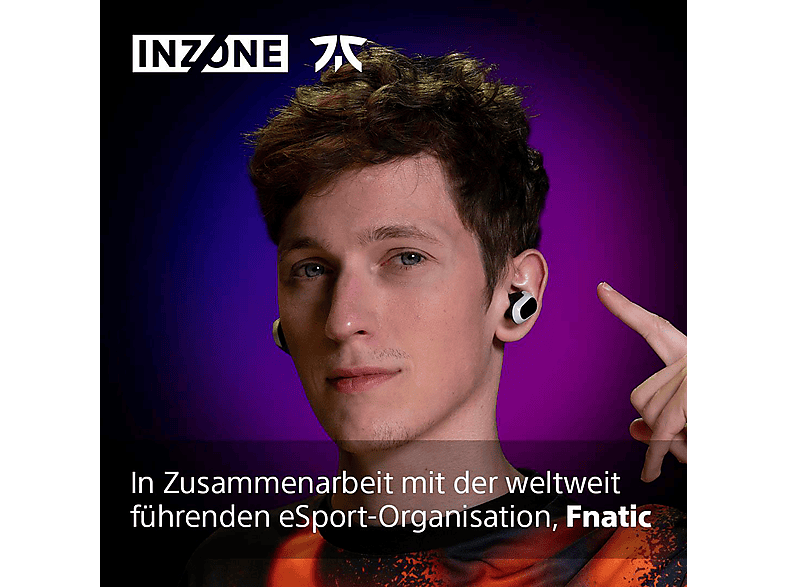 SONY INZONE Buds - True Wireless Noise Cancelling Gaming, In-ear Kopfhörer Schwarz