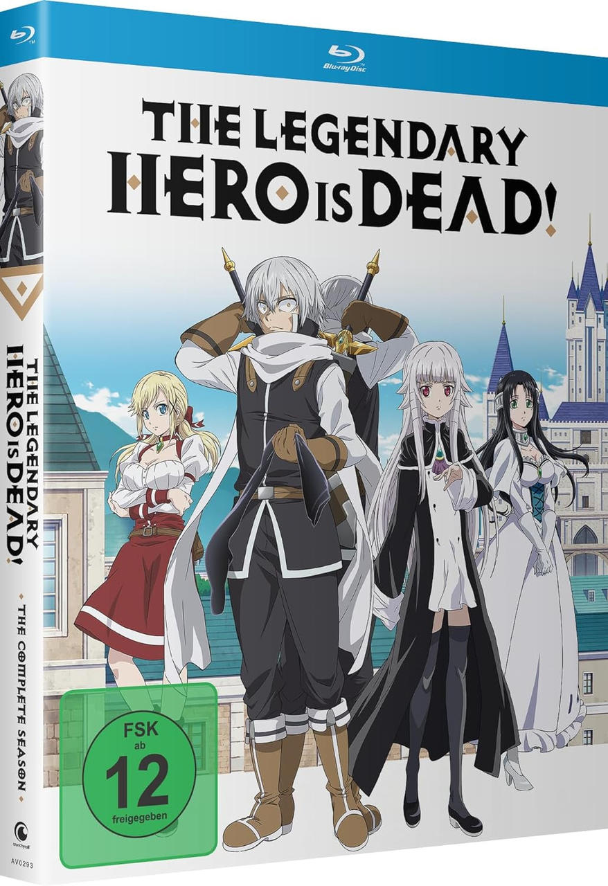 Blu-ray-Cover: Anime-Charaktere, Titel und Logo.