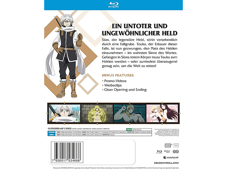 Legendaty Hero Is Dead - Gesamtausgabe [Blu-ray] — Foto 2 von 2