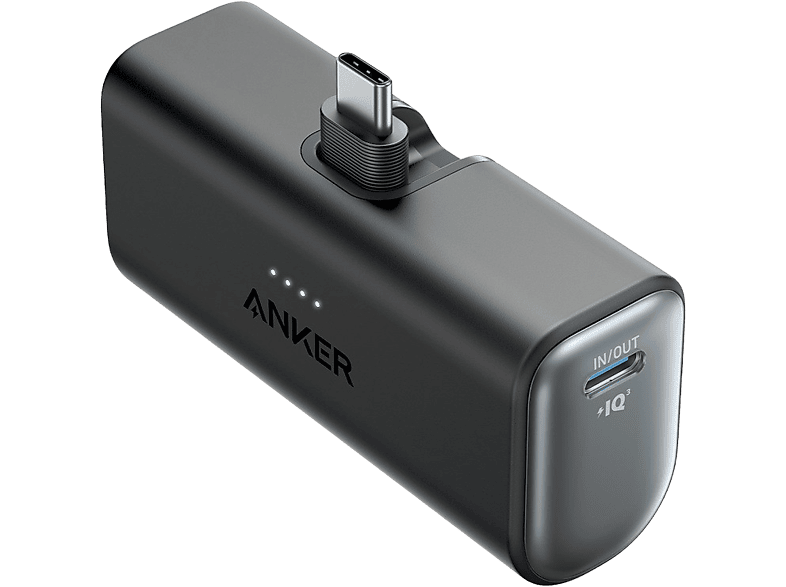 Anker Powerbank Nano 22.5 W Ingebouwd Usb-c Connector Zwart (a1653h11)